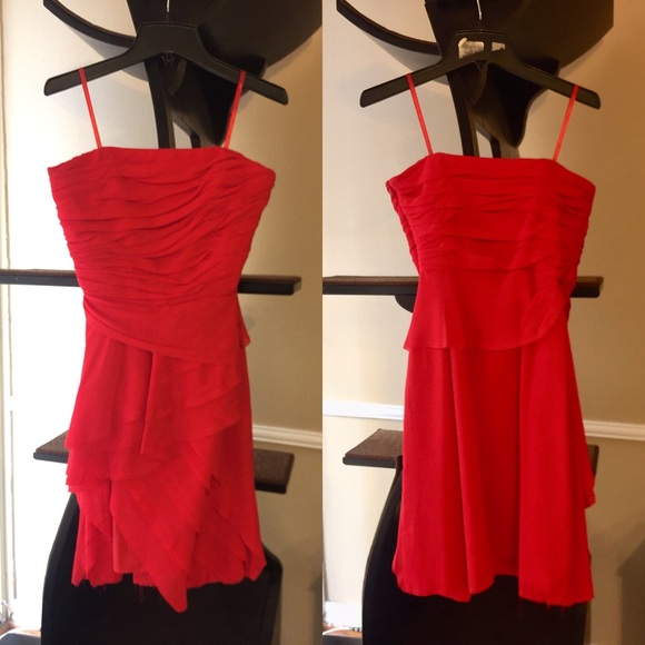 Strapless silk dress - Picture 2 of 8